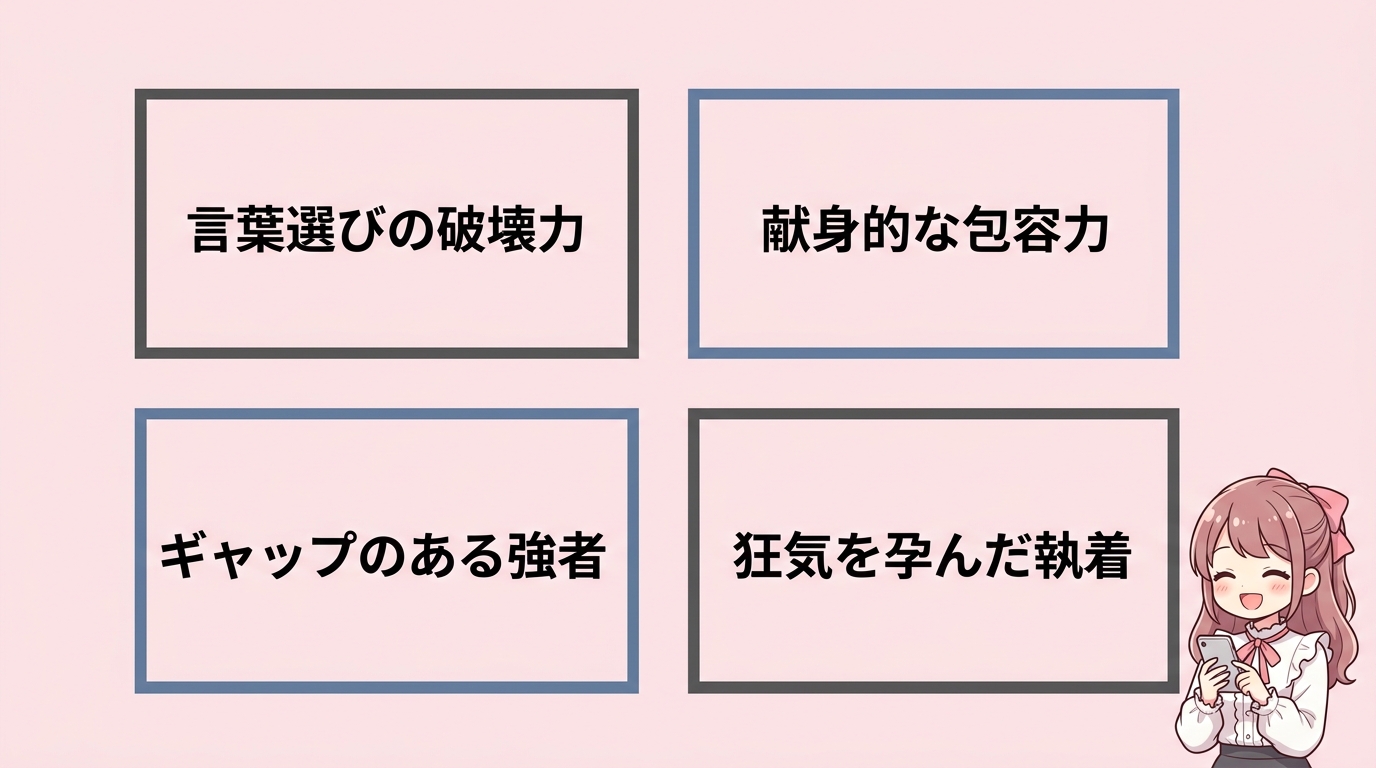 2025年の夢女子界隈におけるキャラクターの傾向