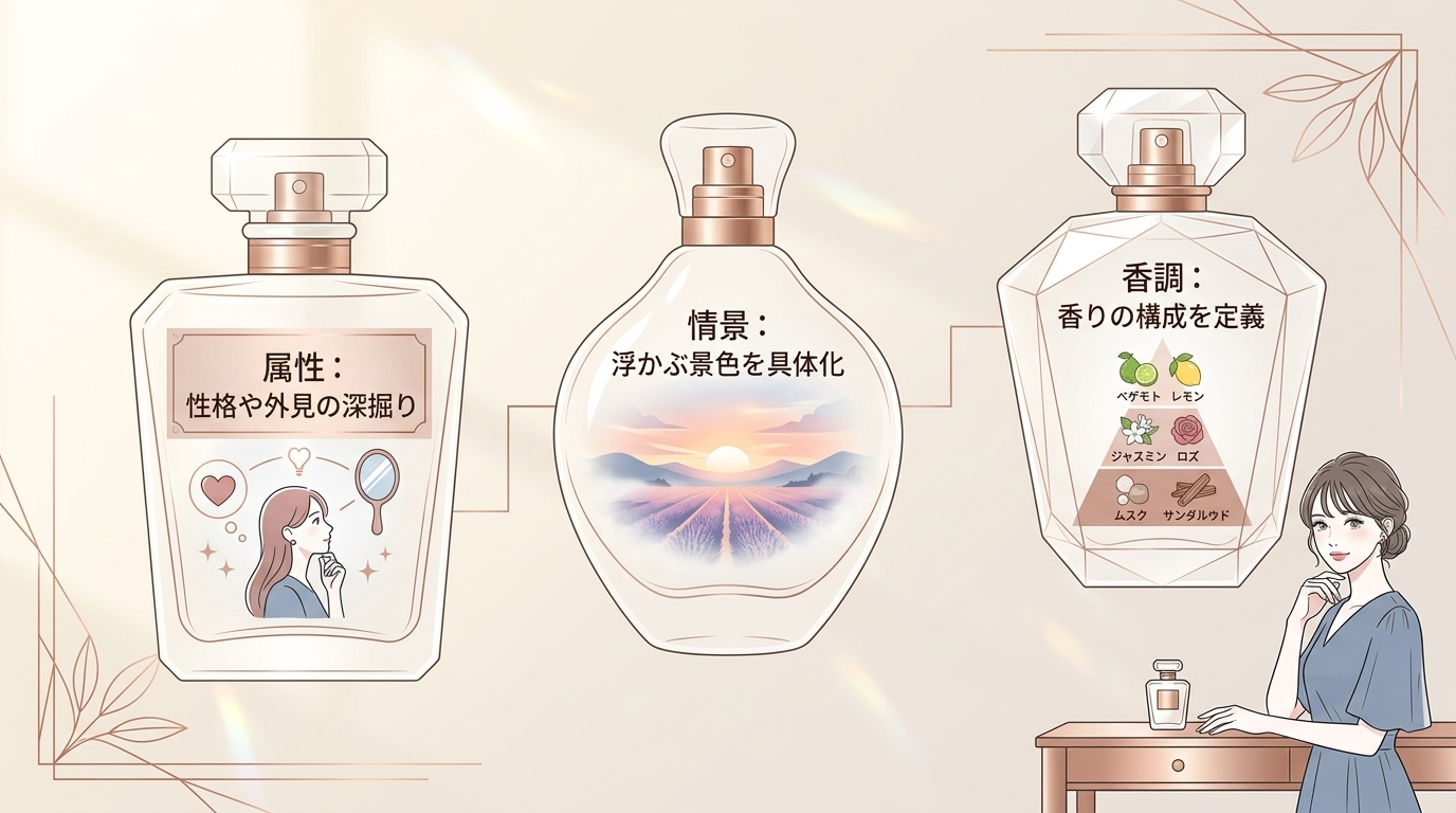 理想の概念香水を作るための解釈言語化テンプレート