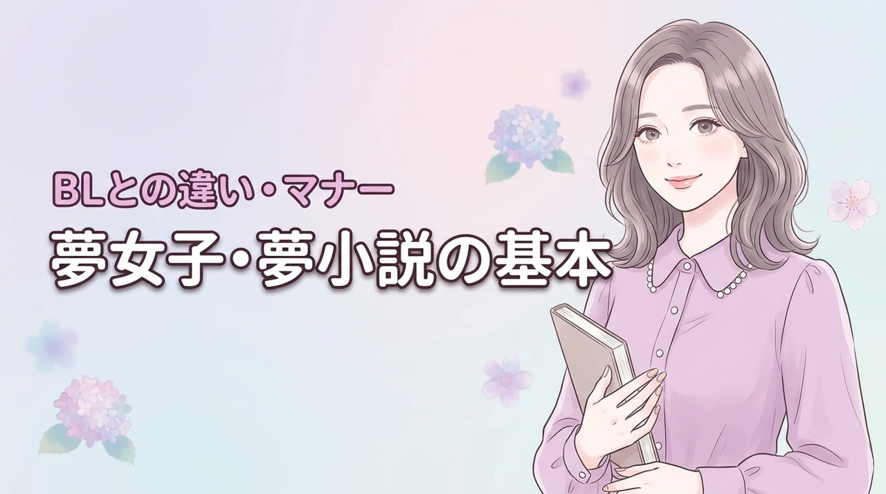 【夢女子】夢小説の意味や嫌われとは？BLとの違いや検索避けのマナーをやさしく解説